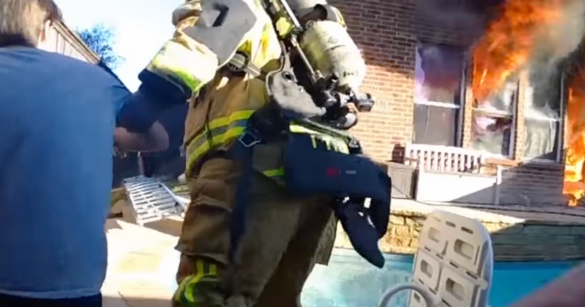 Caught on Tape: 15-Year-Old Trapped on Second Floor as Flames Nearly Engulf Home, Firefighters Act