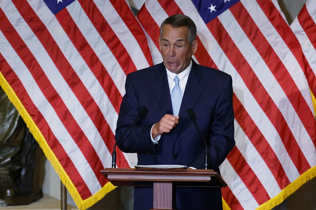 John Boehner Accused of ‘Showing His True Colors’ After Sobbing Repeatedly While Delivering Nancy Pelosi Tribute