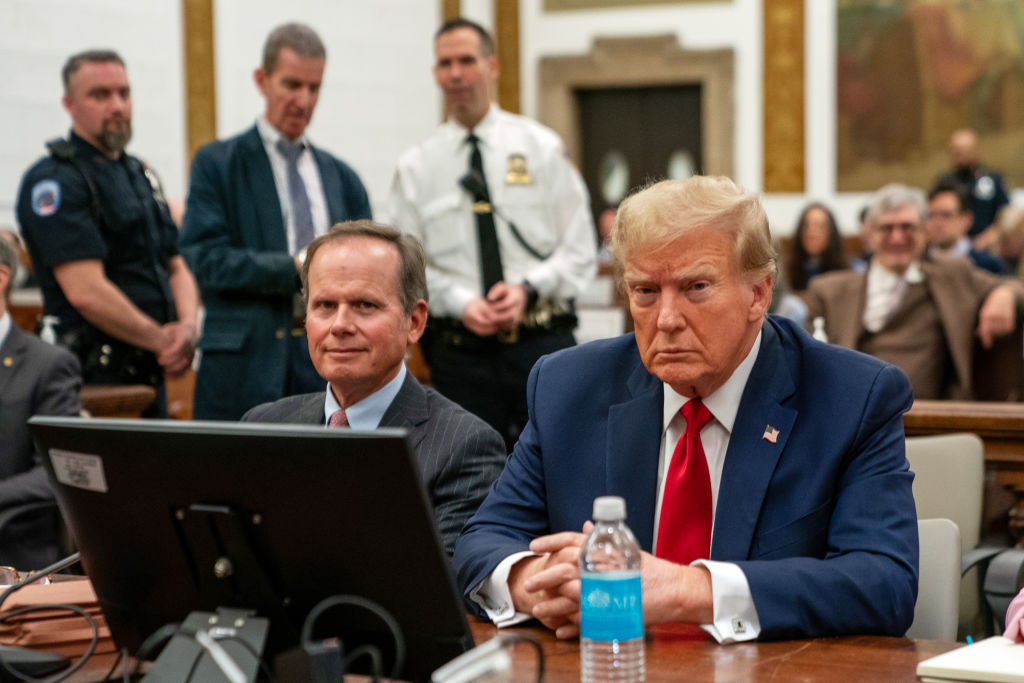 Trump Celebrates Appellate Court’s ‘Very Good Ruling’ from Inside NYC Courthouse