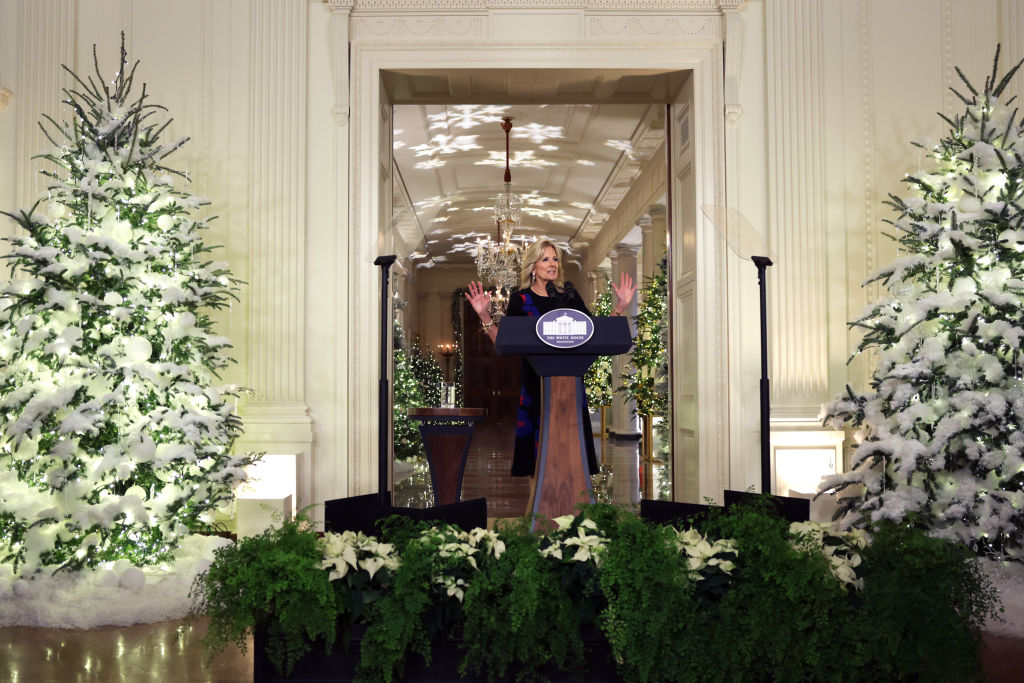 I Miss Melania: Jill Biden Unveils Christmas Decorations – What’s at the Bottom of the Tree?