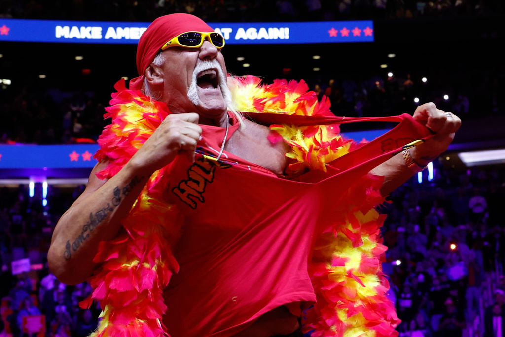 Hulk Hogan Fires Up ‘Trumpamaniacs’ at MSG Trump Rally