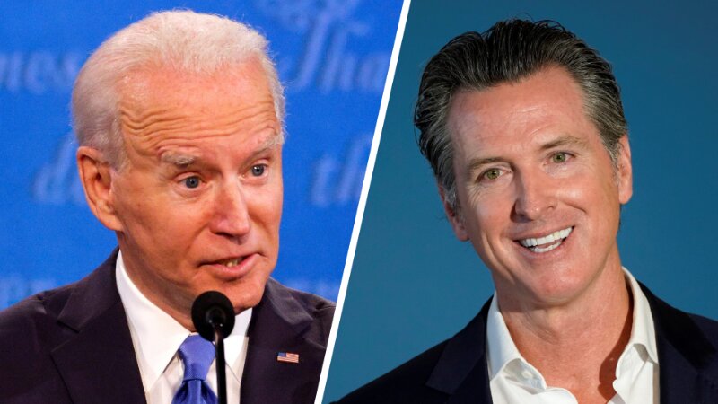 Biden Calls on Californians To ‘Vote No’ on Effort To Recall Newsom