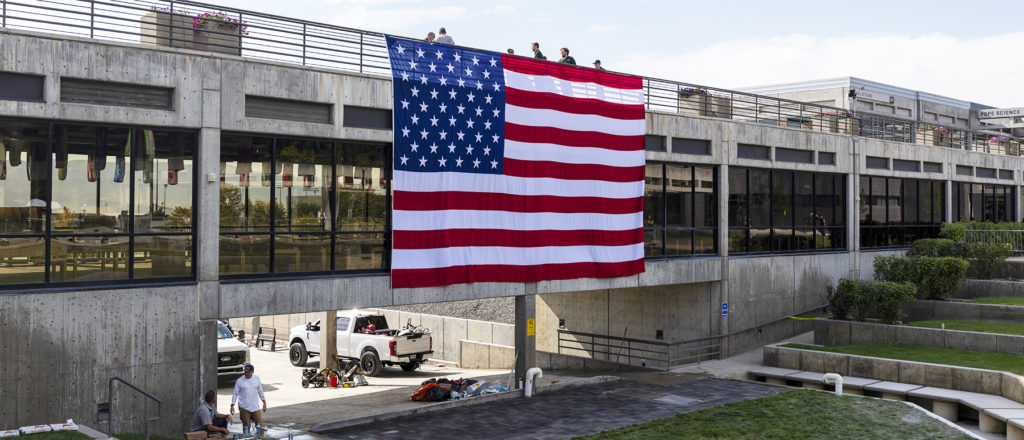 University Where Kirk Was Assassinated Unveils Massive Tribute To Slain Conservative Leader
