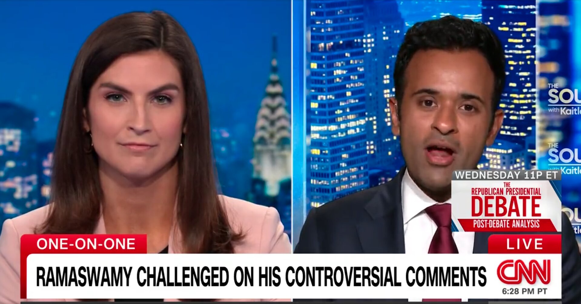 Ramaswamy Insists He Is Speaking ‘Truth’ When Grilled on His 9/11 Comments