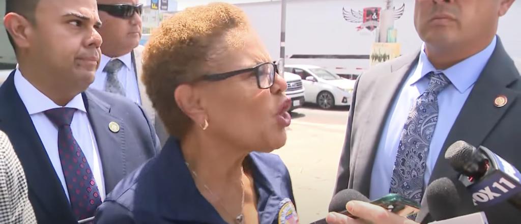 Homelessness Czar Karen Bass Skips City’s Massive Unsheltered Count