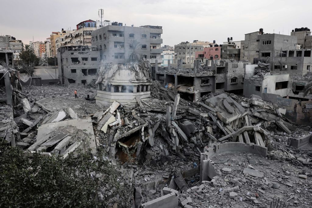 Israel’s Response to Hamas Militants Hiding in Mosque Left Only Rubble: IDF