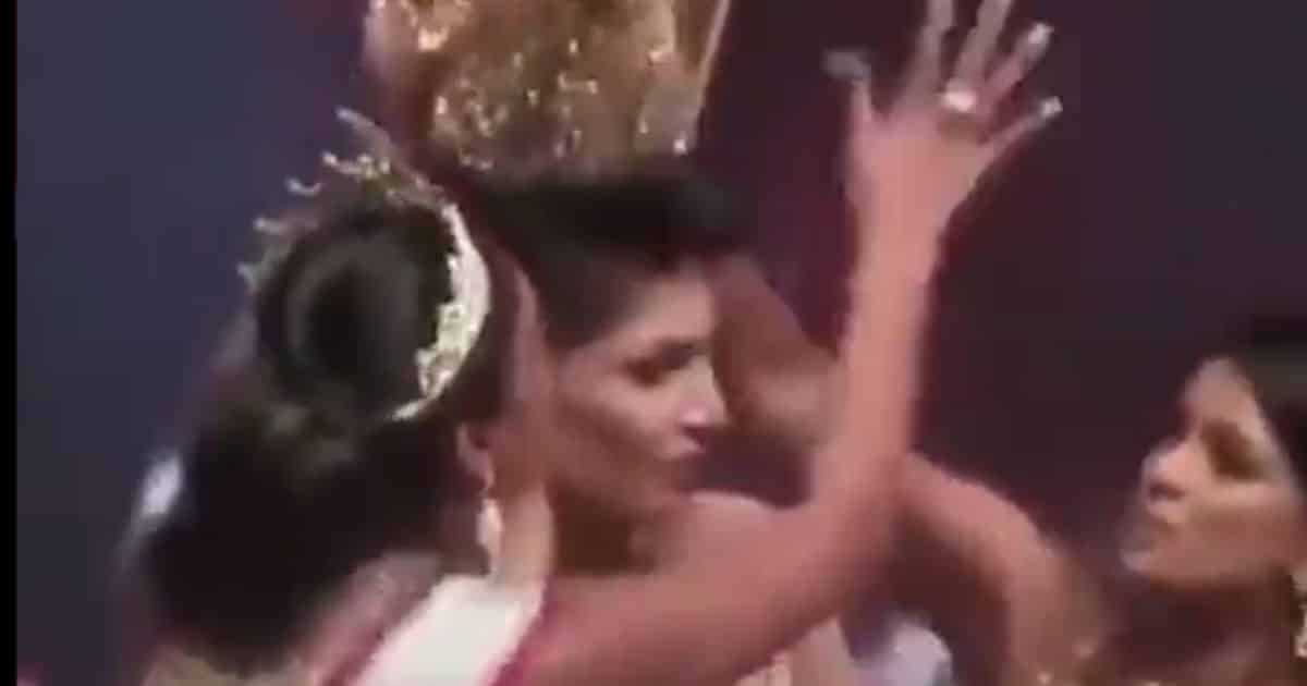 Commentary: Reigning Mrs. World Arrested After Taking Tiara From Winner in Ugly Meltdown
