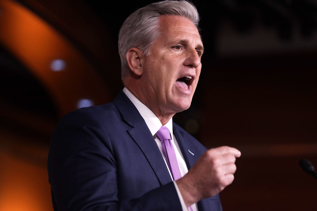 McCarthy Takes a Jab at Johnson After Dems Help Save His Job