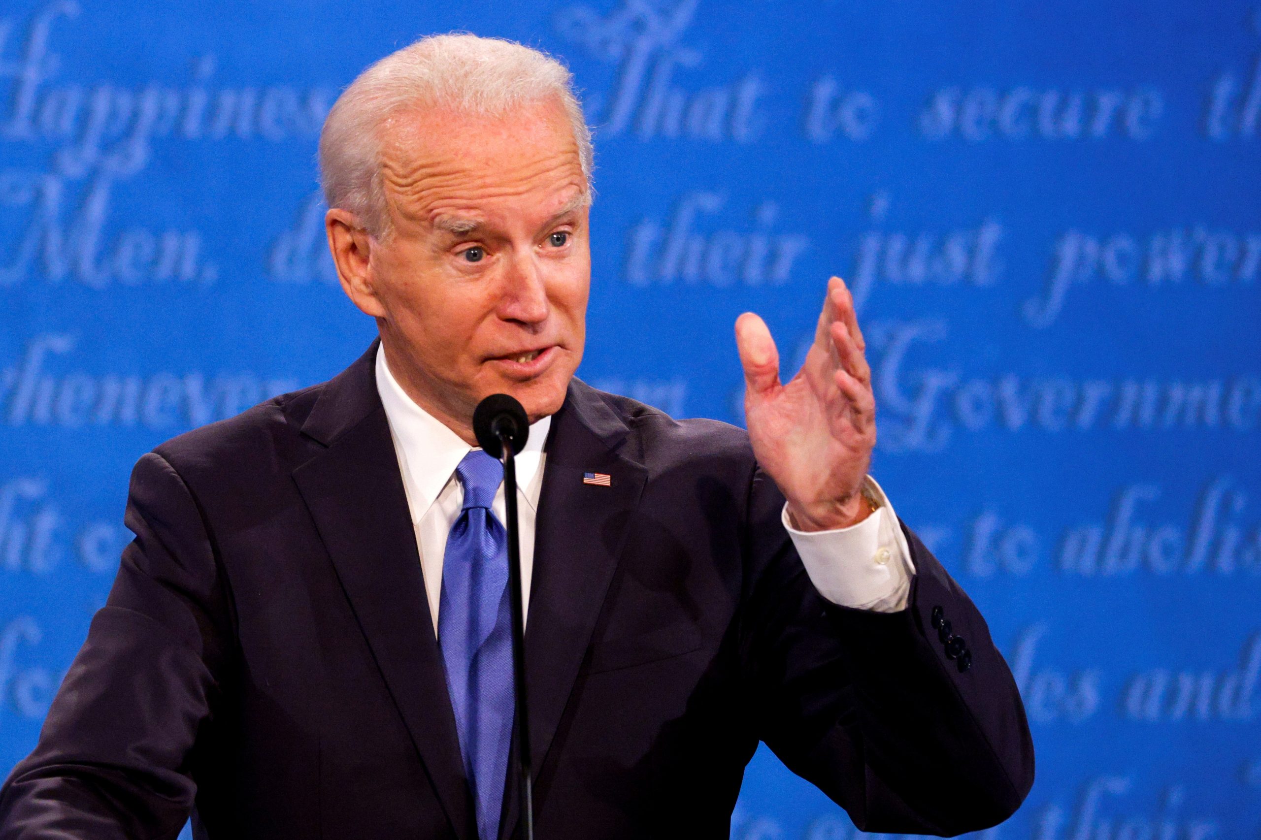 Biden Reacts To Report That Trump Will Declare Victory Prematurely