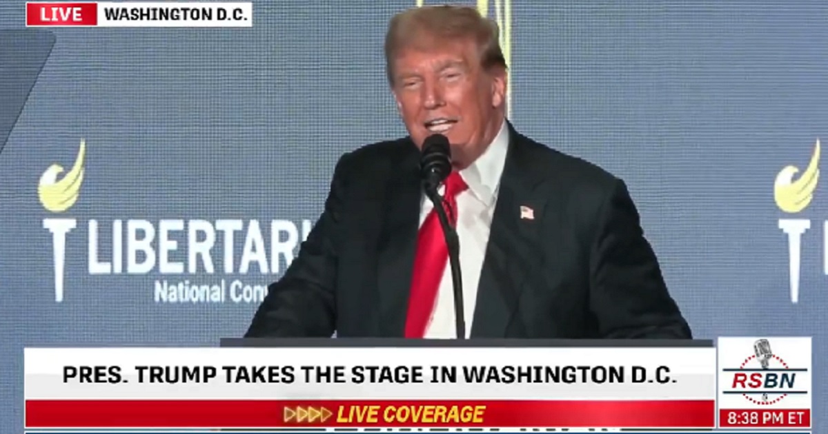Watch: Trump Defies Crowd, Takes On Libertarians at Their Own Convention After They Viciously Boo Him