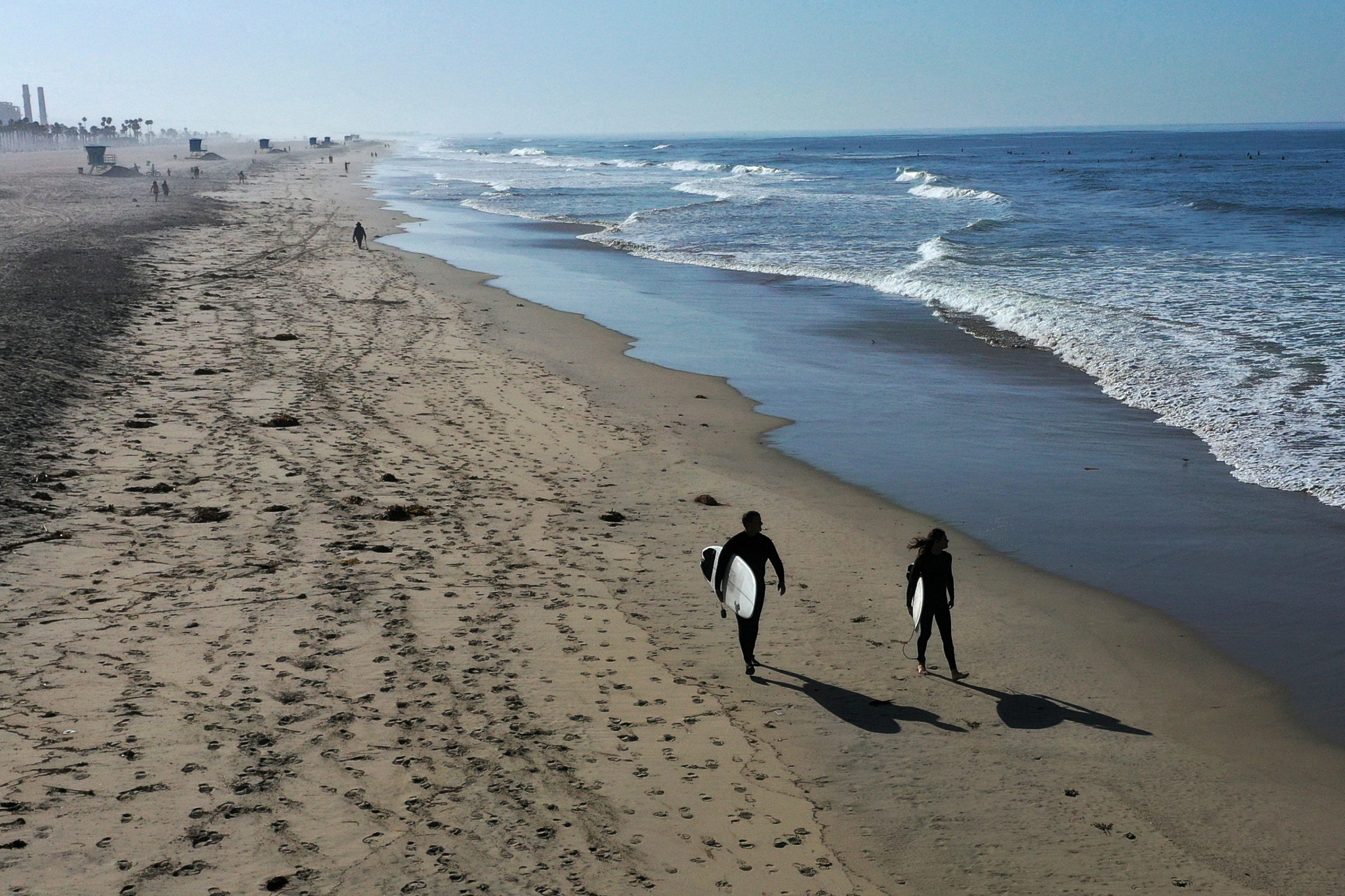 Governor Worries Cooped-Up Californians Will Hit Beaches on Warm Weekend