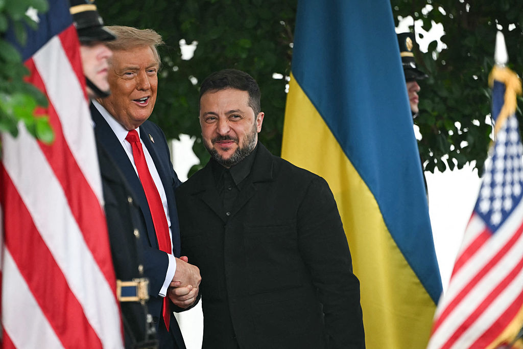 Zelenskyy Dons Suit in Meeting With Trump