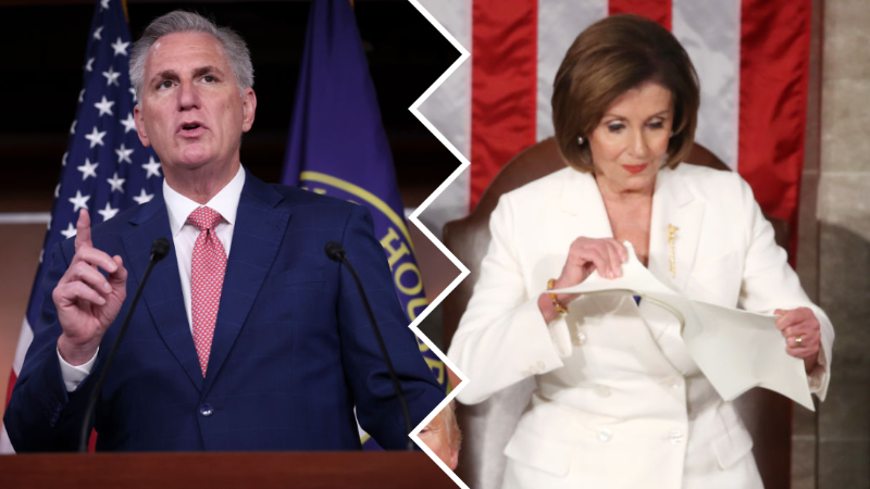 McCarthy Vows Not to Copy Pelosi’s ‘Childish Games’ During State of the Union – Brings Up Viral Moment