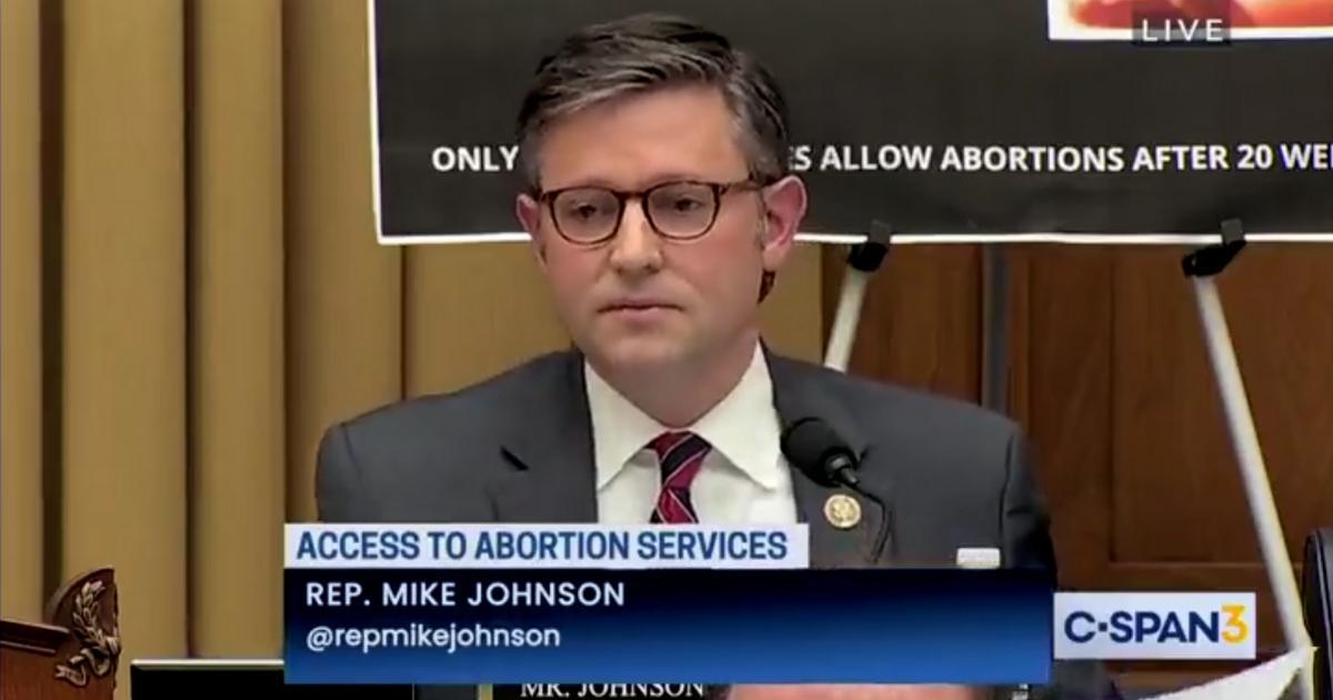 Priceless: Watch the Man Behind Pro-Abortion Witness When GOP Rep Nails Her With Question on Killing 2-Year-Olds
