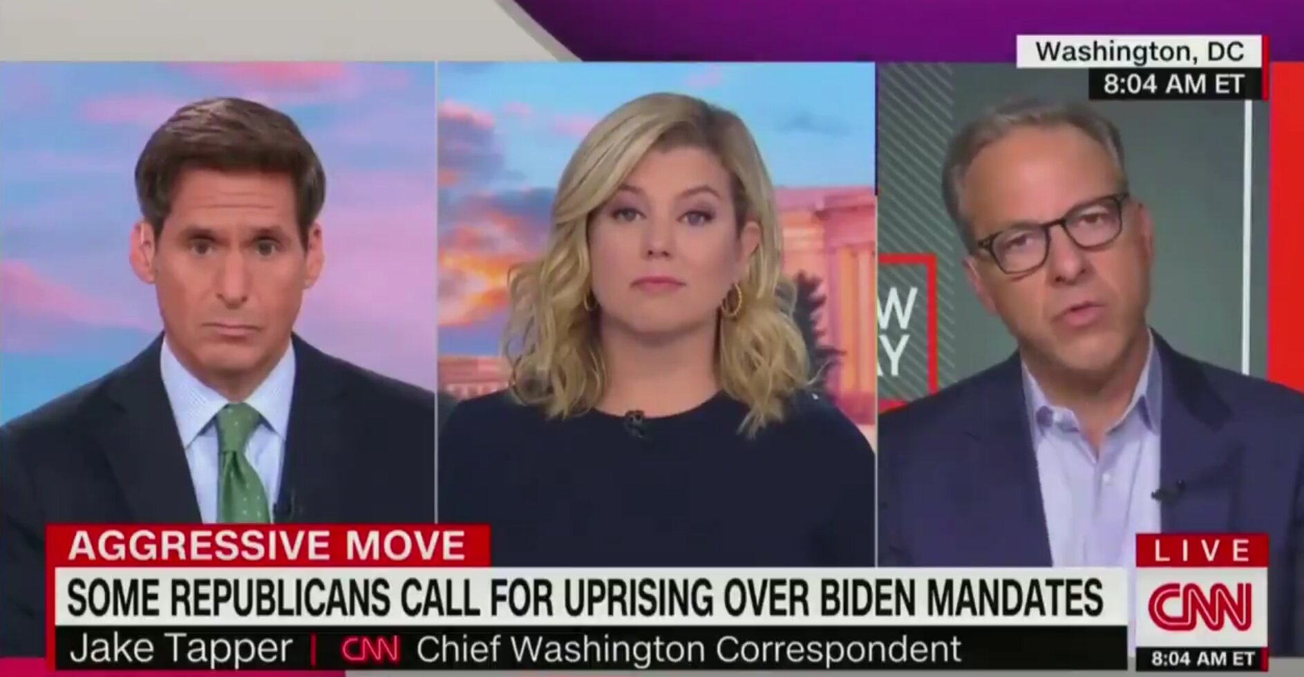 CNN Anchor Slams Biden for His ‘Scolding Tone’ During Message to the Unvaccinated