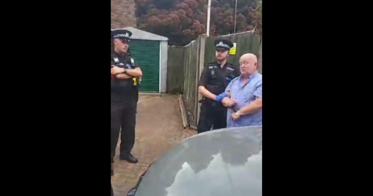 Veteran Arrested in UK for How He Arranged 'Pride' Flags in Social Media Post