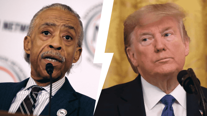 Al Sharpton Slams Trump for ‘Mocking’ the National Anthem With ‘Fake Conducting’