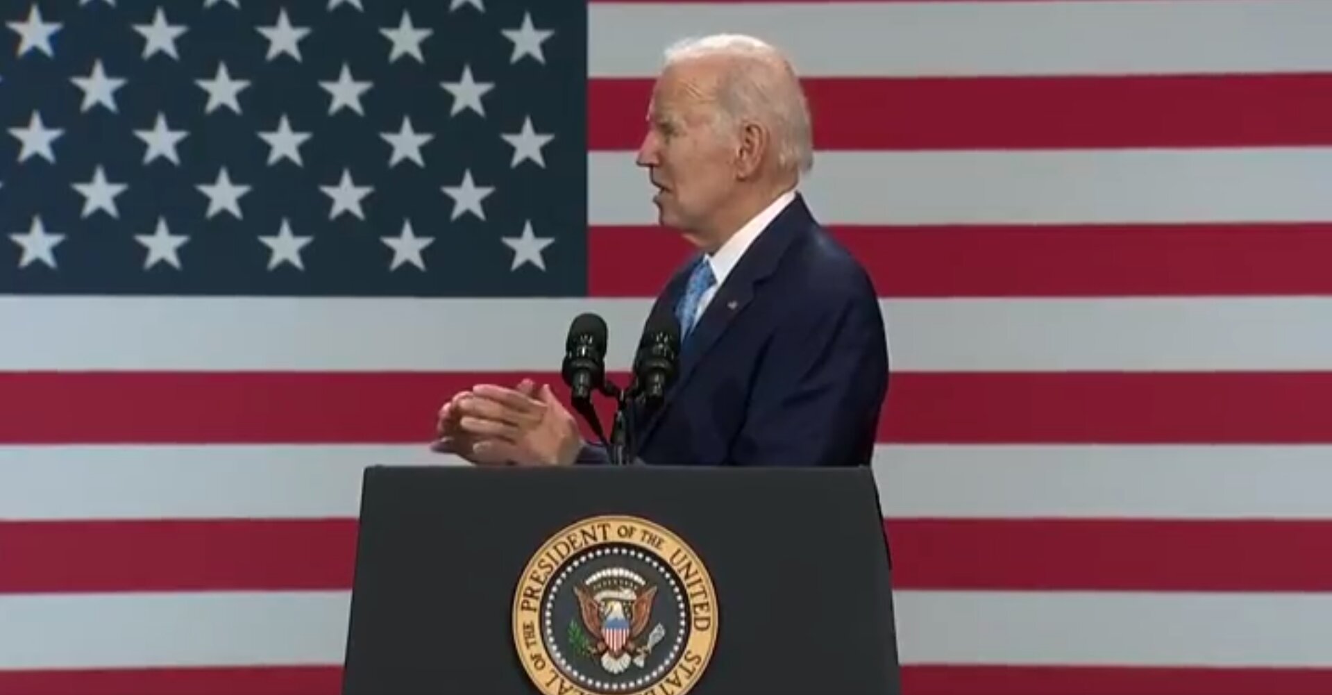 Twitter Cringes After Biden Tells Strange Story of Nurse Who Would ‘Actually Breathe on Me’