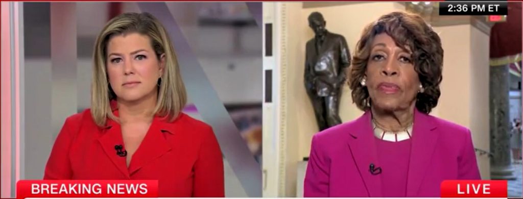 Maxine Waters Blames Trump For LA Violence She Previously Claimed Wasn’t Even Happening