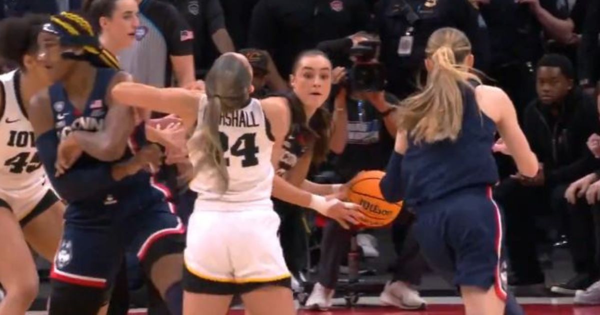 Watch: New Angle of Iowa-UConn Controversial Foul Shows What Really Happened – ‘Not Even a Debate’