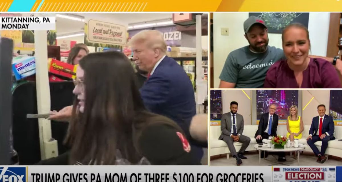 Mom’s Reaction After Receiving $100 From Trump – Here’s What She Plans to Do