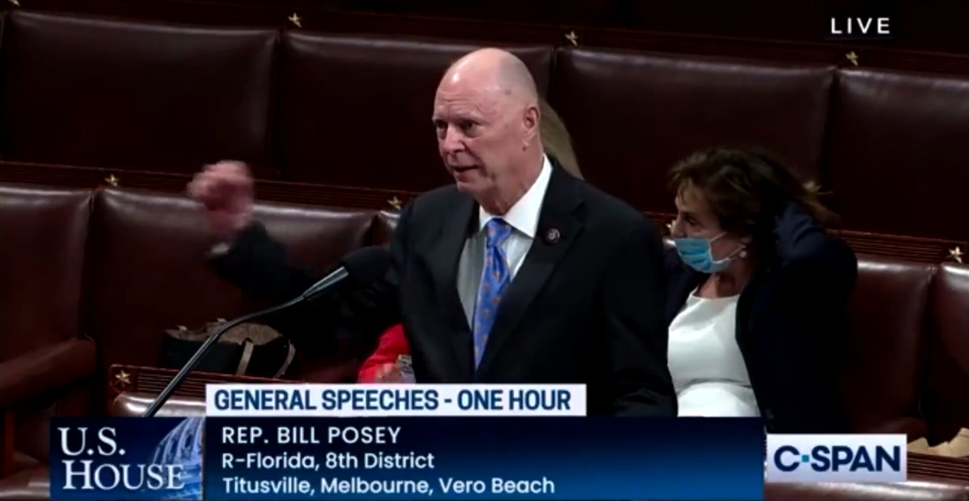 GOP Lawmaker Ends House Floor Speech With Anti-Biden Catchphrase