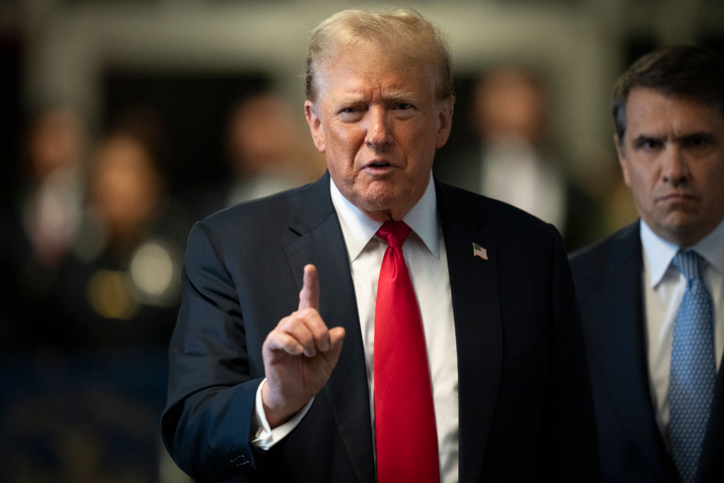 Trump Blasts Fox News Host for Pushing Back on Claim Hush Money Trial Is Directed by Biden: ‘How Stupid!’