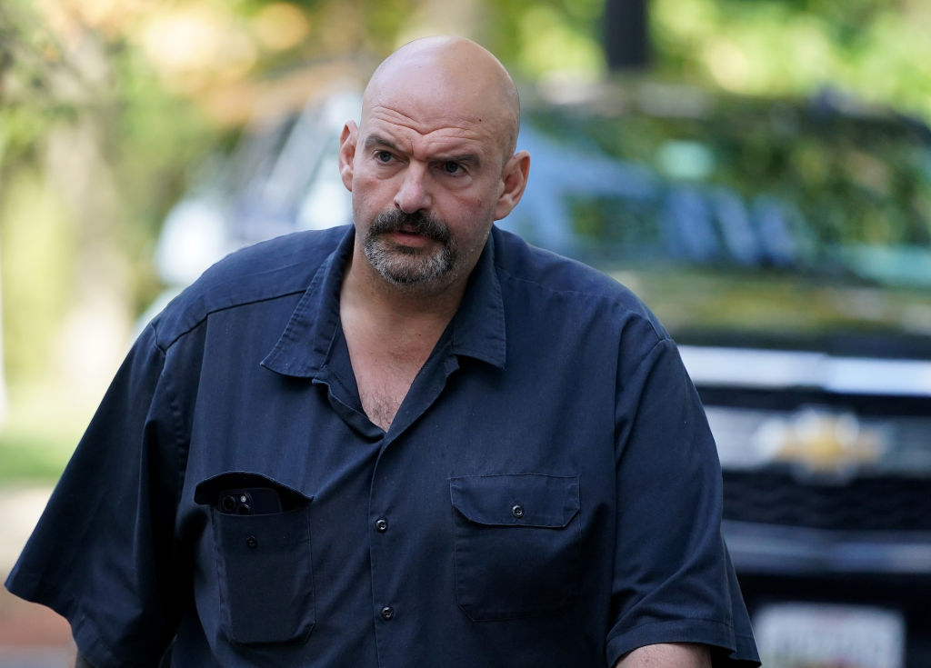 Fetterman Issues Foul 2-Word Response to GOP Senator’s Proposal on Israel, Ukraine