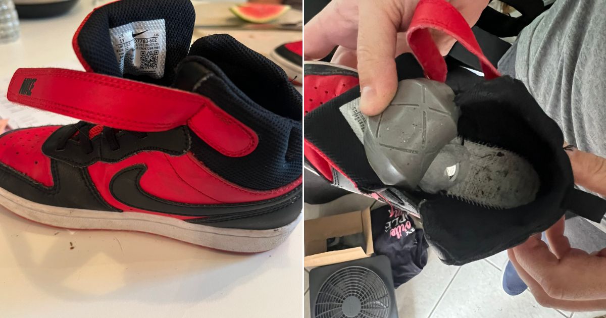 Mom Discovers Strange Device After Looking Inside 7-Year-Old’s Sneakers, Comes to Horrifying Realization