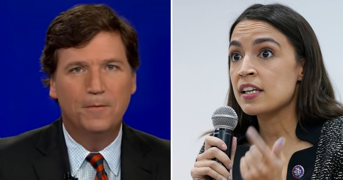 AOC Lets Her Crazy Flag Fly: Irate Dem Says Tucker Carlson ‘Will’ Sexually Harass ‘Any’ Woman