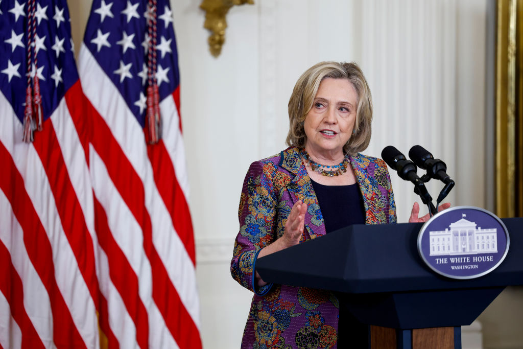 Hillary Clinton Can’t Handle Tucker Carlson’s Putin Interview, Goes Off Conspiracy Theory Deep End