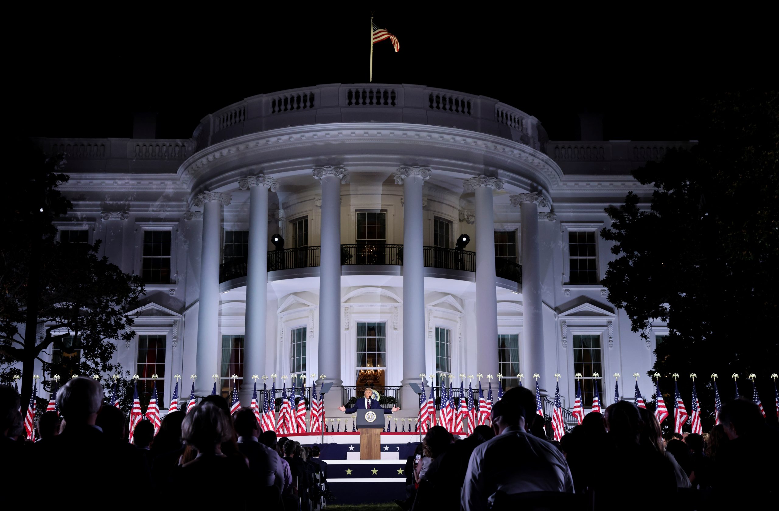 Removal of Flag Honoring Veterans From White House Sparks Anger
