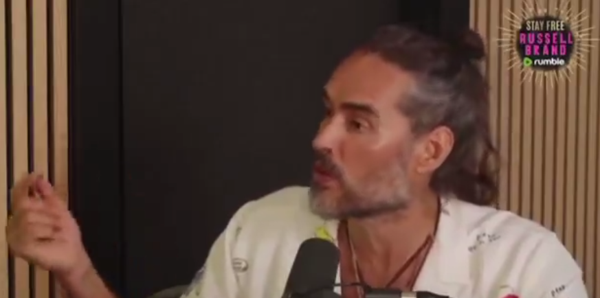 Russell Brand Says It Is an Obvious Vote Between Trump and Biden ‘If You Care About Freedom’