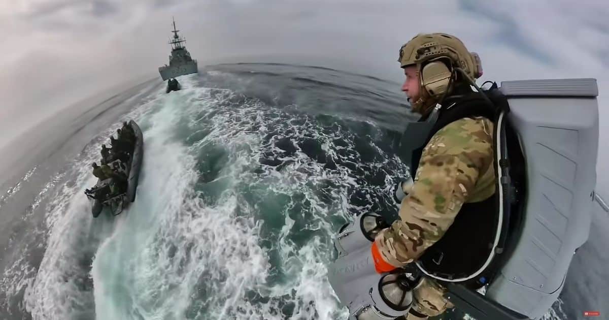 Jetpack Boarding Suit Will Turn Naval Interceptions Into Something from 'Star Wars'