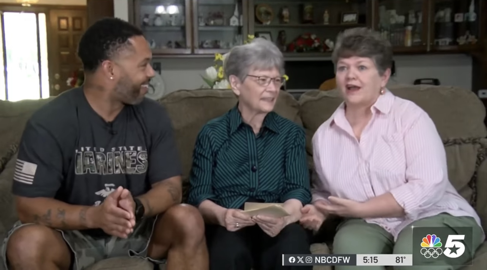 Postal Worker Delivers Mail From WWII