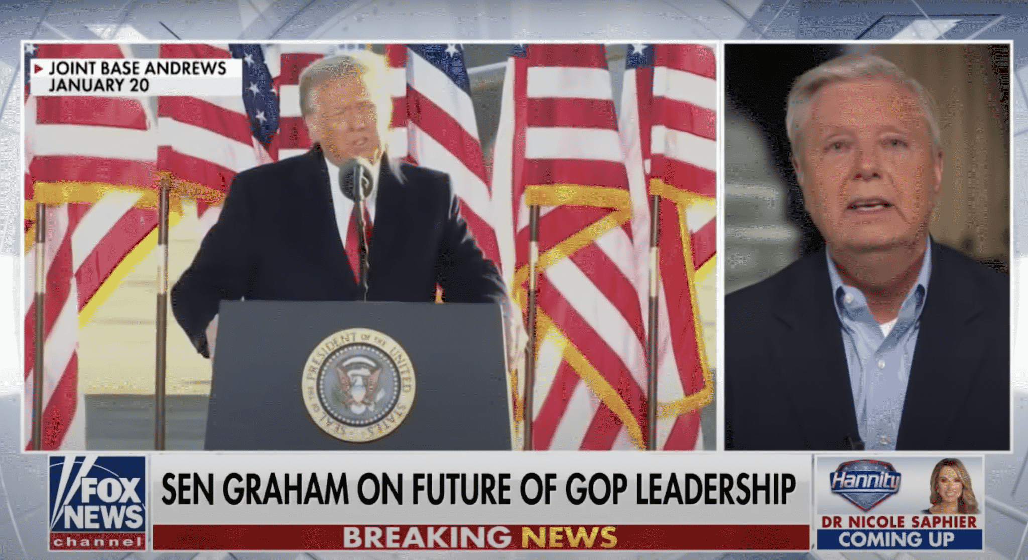 Graham: Those Who Are Trying To ‘Erase’ Trump Are ‘Going To Wind Up Getting Erased’