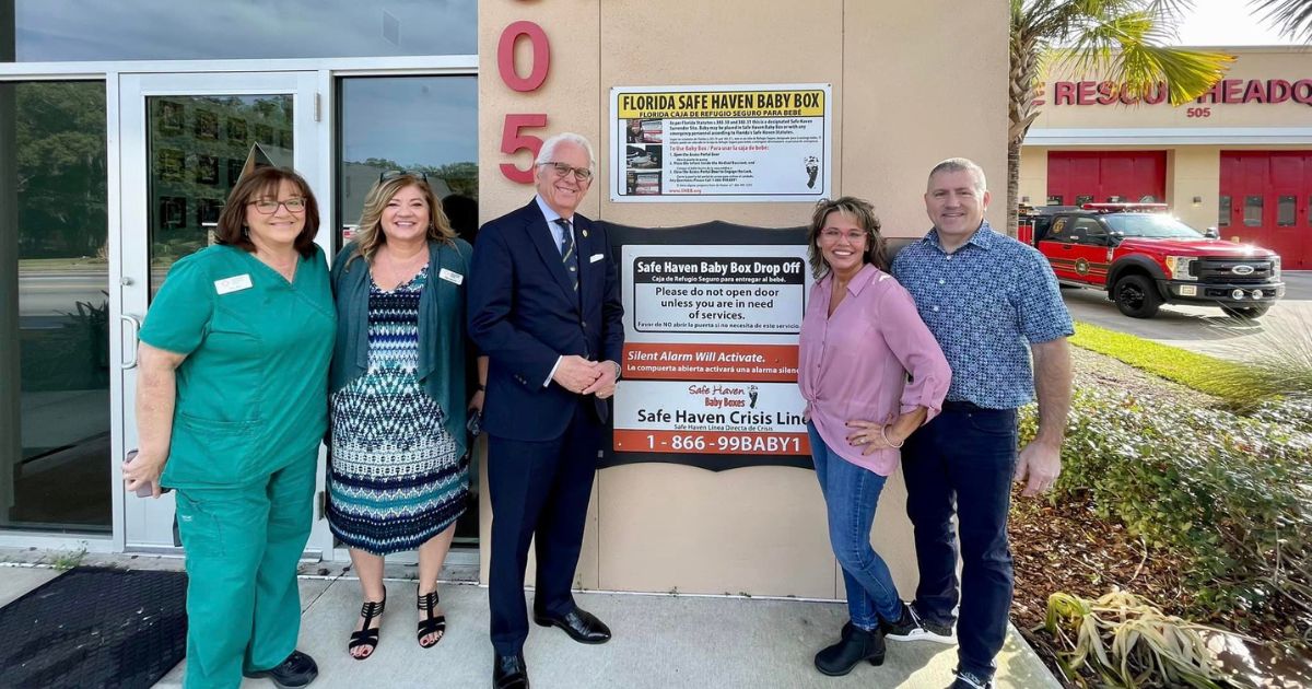 First Newborn Ever Surrendered to Florida’s Only Safe Haven Baby Box: ‘This Resource Saves Lives’