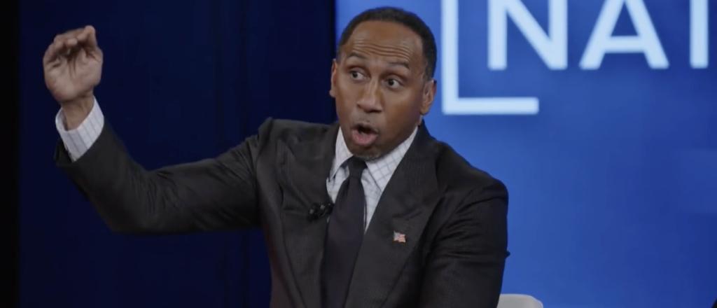Stephen A. Smith Loses It On Caller Who Says Biden Didn’t Open Borders