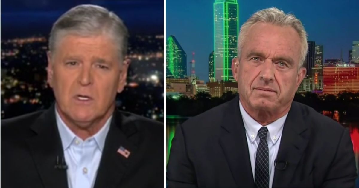 Watch: RFK Jr. Gets Shredded by Hannity Over Obama Support, Calling NRA ‘Terror’ Organization