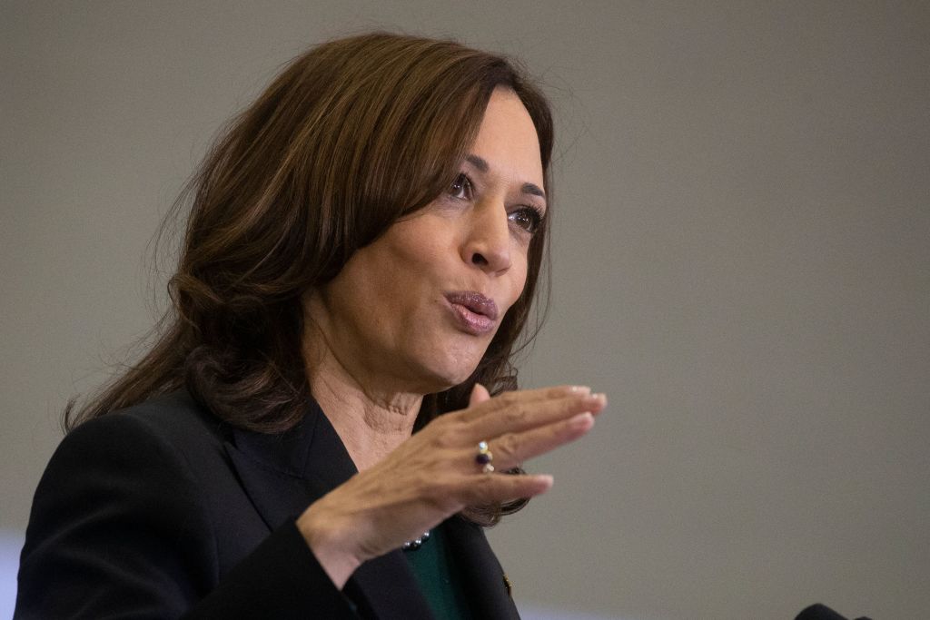 Harris Claims the ‘Rights of All Americans Are at Risk’ After Draft SCOTUS Opinion Leak