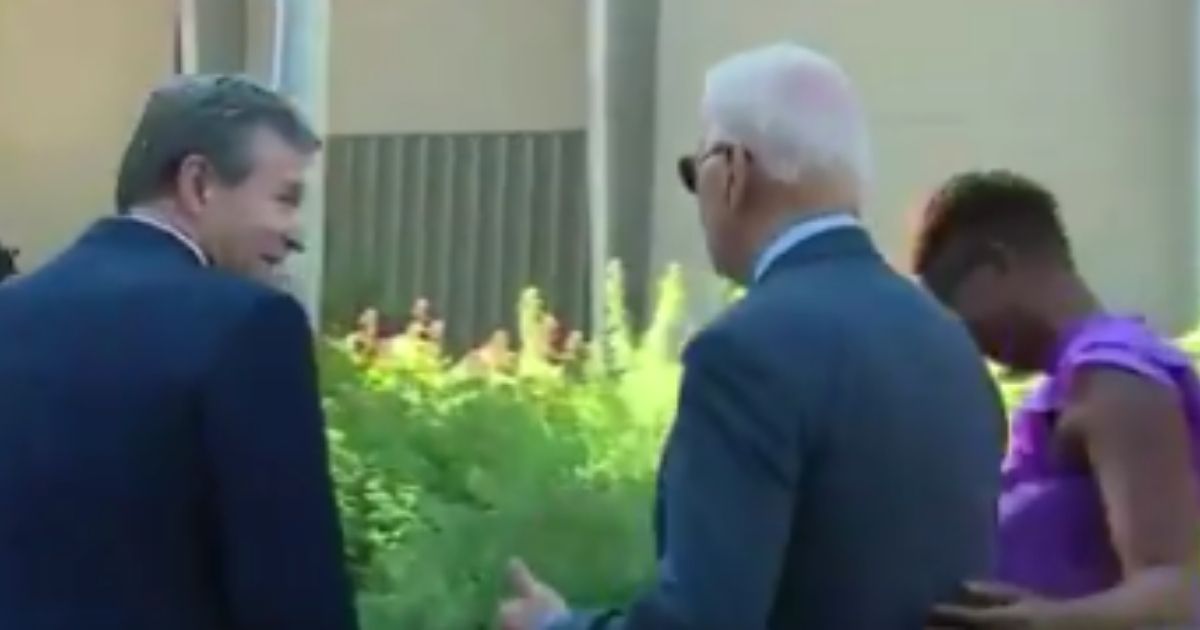Is Anybody Home? Very Confused-Looking Biden Herded Away by Handlers