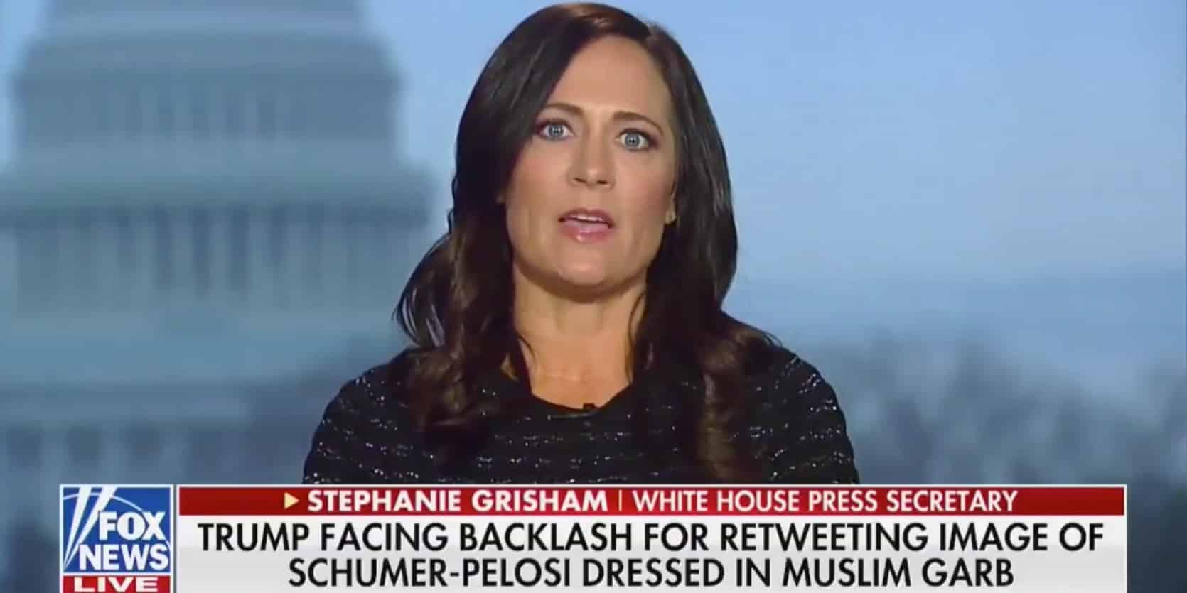 WH Press Secretary Accuses Democrats of ‘Almost Taking the Side of Terrorists’