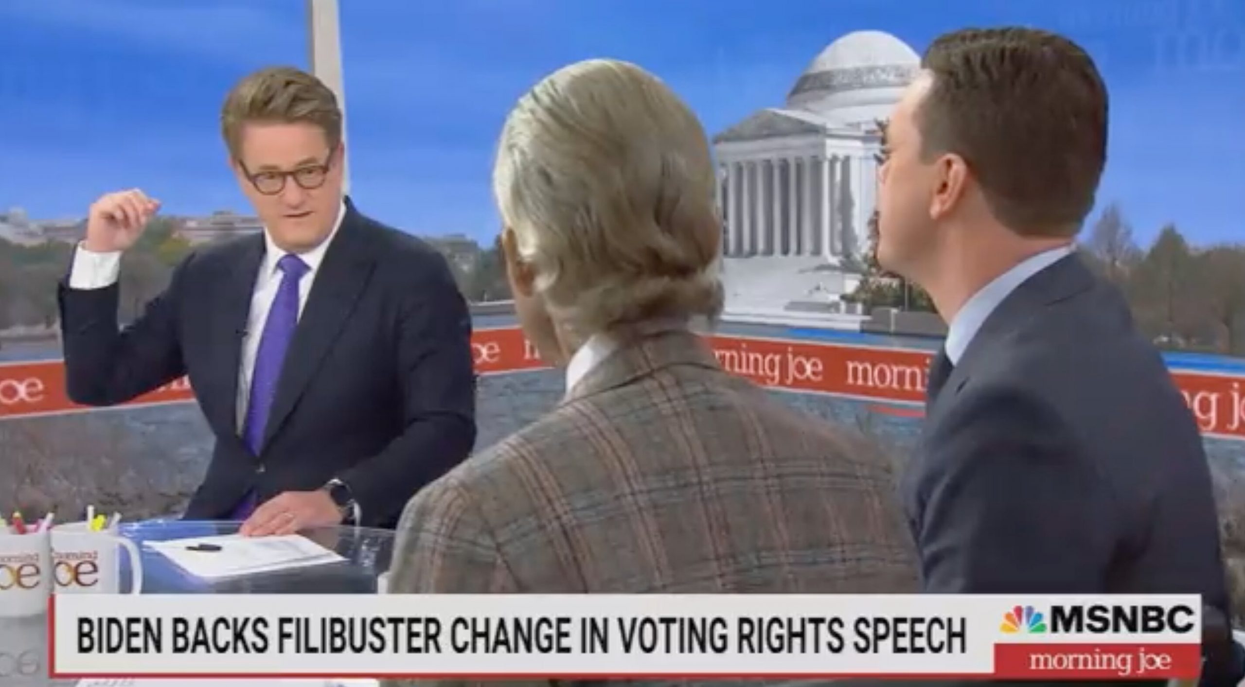 ‘Where Was Everybody?’: Scarborough Asks Why Voting Rights Groups Boycotted Biden’s Speech