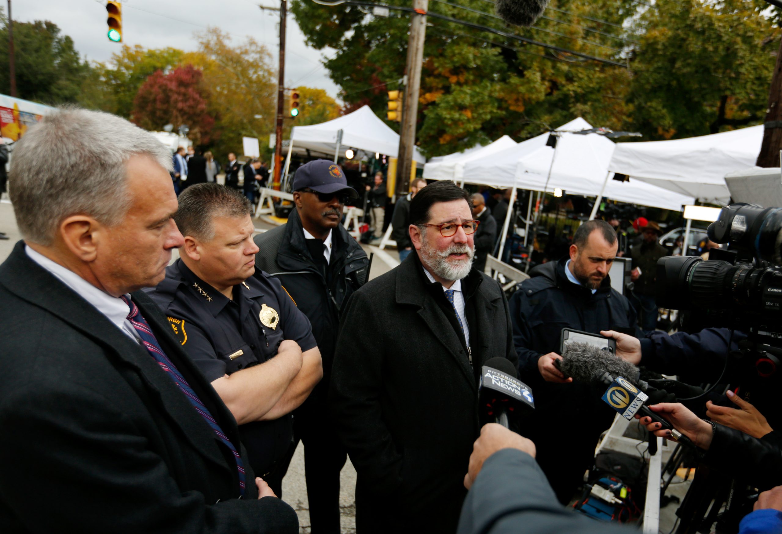 Protester’s Arrest Leads to Crowd Forming at Pittsburgh Mayor’s Home