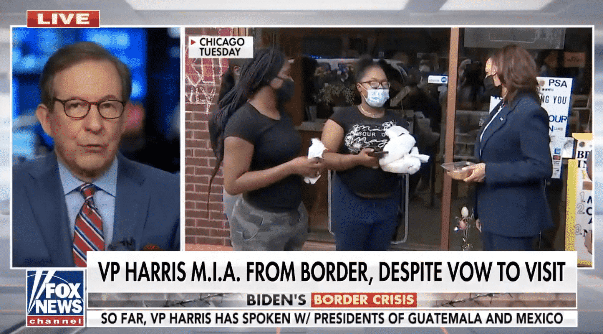 Chris Wallace Says Biden Admin Does Not Have ‘Much of an Answer’ for Border Crisis