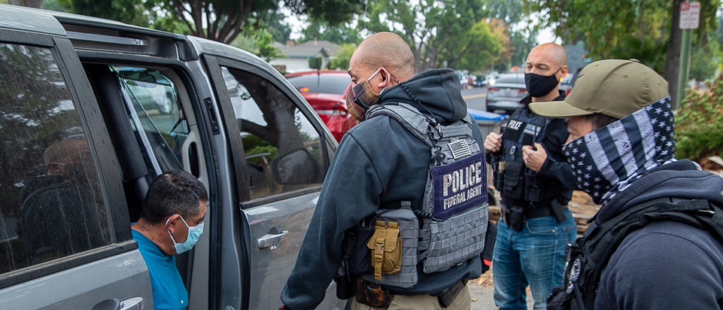DOJ Charges Anti-ICE Group Over ‘Roadblock’ Protest During Chaotic Weed Farm Raid