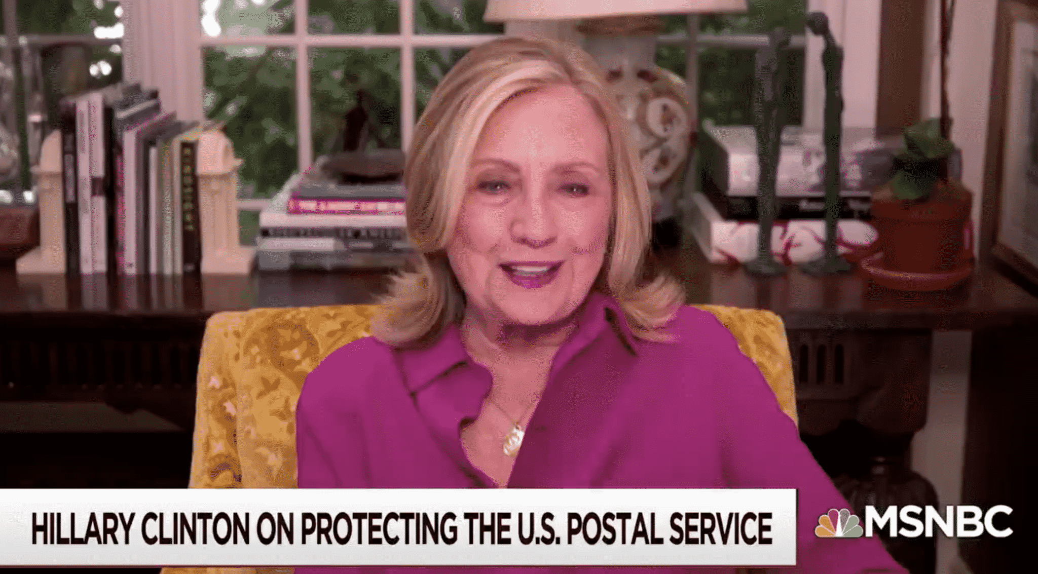 Hillary Clinton: ‘There’s a Deliberate Effort to Sabotage Vote by Mail’ Ahead of the Election