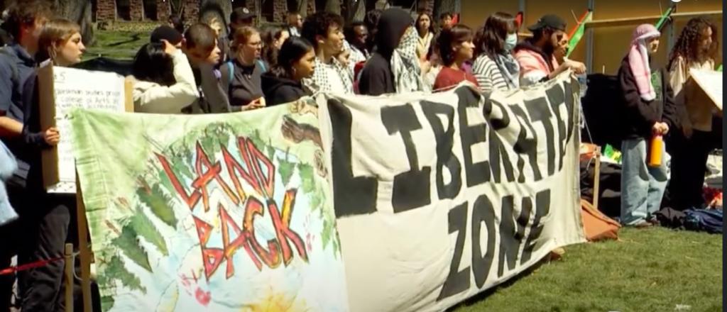 Elite University Vandalized With Pro-Palestinian Graffiti On First Day Of Classes