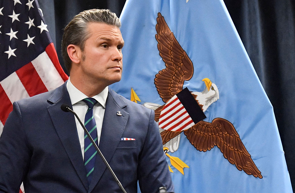 Hegseth Talks ‘Intense Day of Strikes’ in Briefing