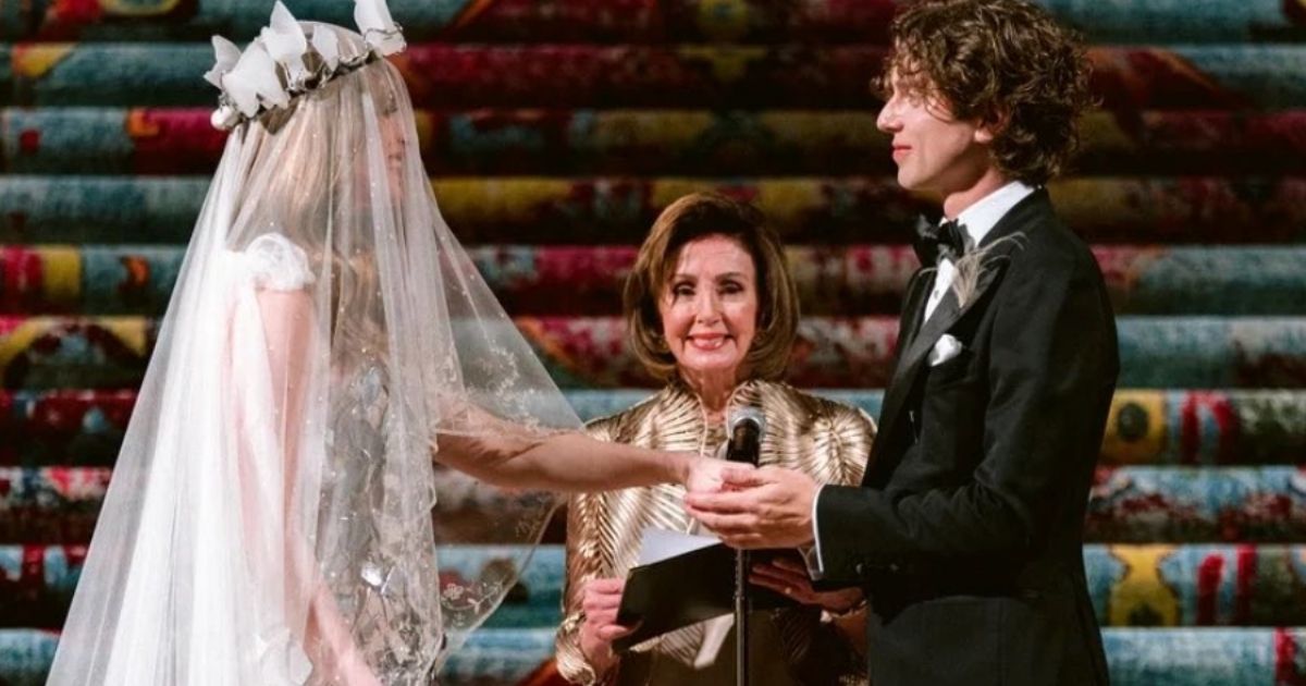 Nancy Pelosi Officiates at Billionaire Oil Heiresses Wedding